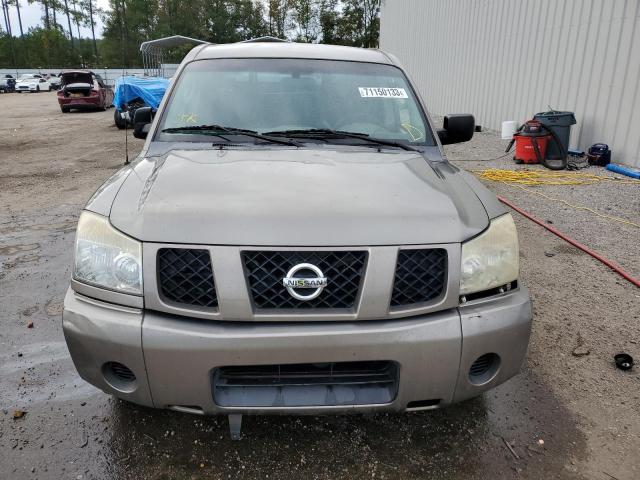 1N6BA07A16N551146 - 2006 NISSAN TITAN XE GRAY photo 5