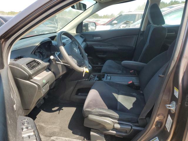 3CZRM3H30DG710720 - 2013 HONDA CR-V LX ნაცრისფერი ფოტო 7