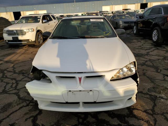 1G2NW52E92M681883 - 2002 PONTIAC GRAND AM WHITE photo 5