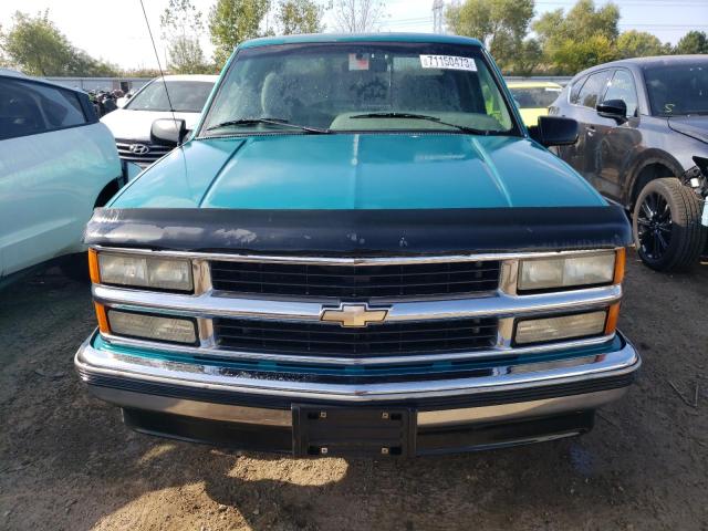 1GBEC19K2SE101817 - 1995 CHEVROLET GMT-400 C1500 TEAL photo 5