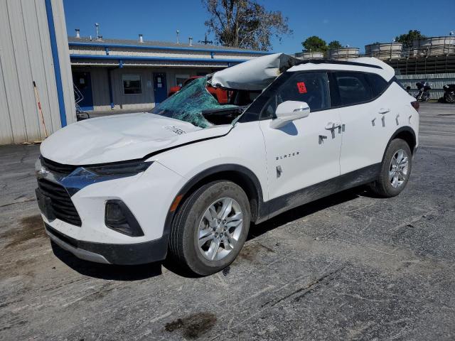 3GNKBDRS2KS693266 - 2019 CHEVROLET BLAZER 3LT WHITE photo 1