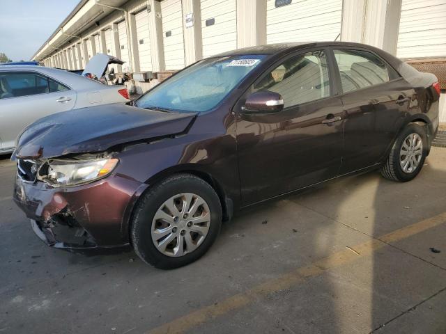 KNAFU4A27A5874580 - 2010 KIA FORTE EX BROWN photo 1