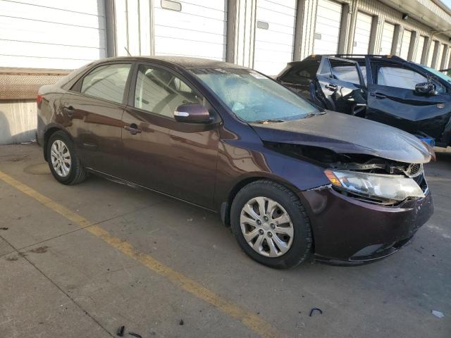 KNAFU4A27A5874580 - 2010 KIA FORTE EX BROWN photo 4