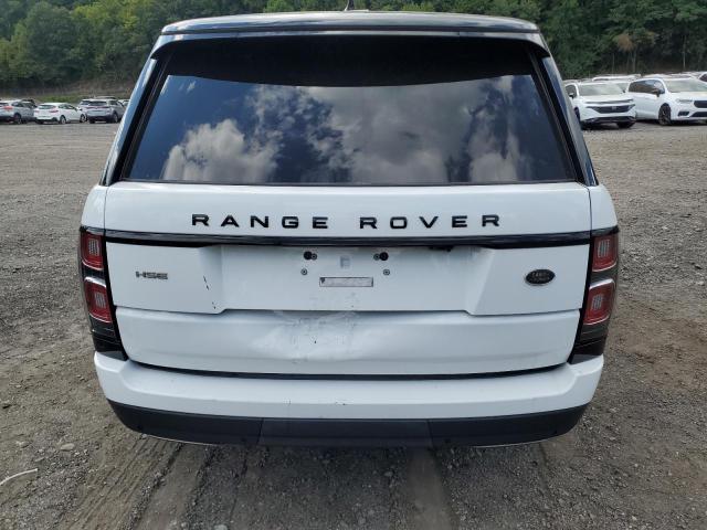 SALGS2SVXKA544430 - 2019 LAND ROVER RANGE ROVER HSE WHITE photo 6
