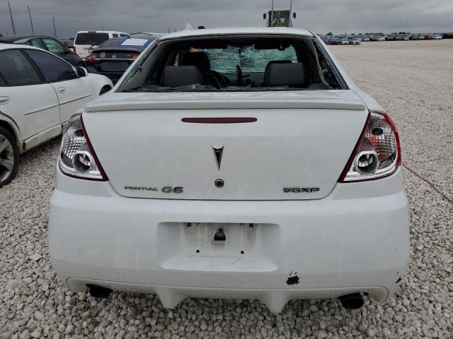 1G2ZM577694126076 - 2009 PONTIAC G6 GXP WHITE photo 6