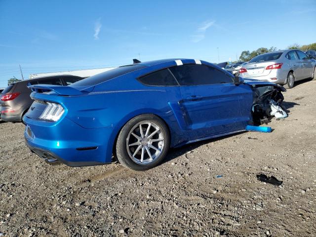 1FA6P8CF9M5127980 - 2021 FORD MUSTANG GT BLUE photo 3