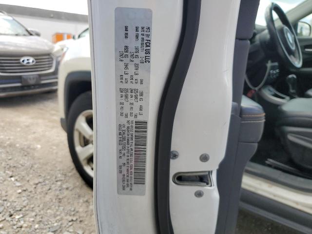 3C4NJCBB5JT272521 - 2018 JEEP COMPASS LATITUDE أبيض صورة 13