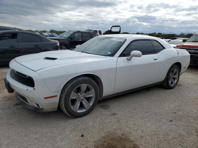 2C3CDZAGXGH184004 - 2016 DODGE CHALLENGER SXT WHITE photo 1