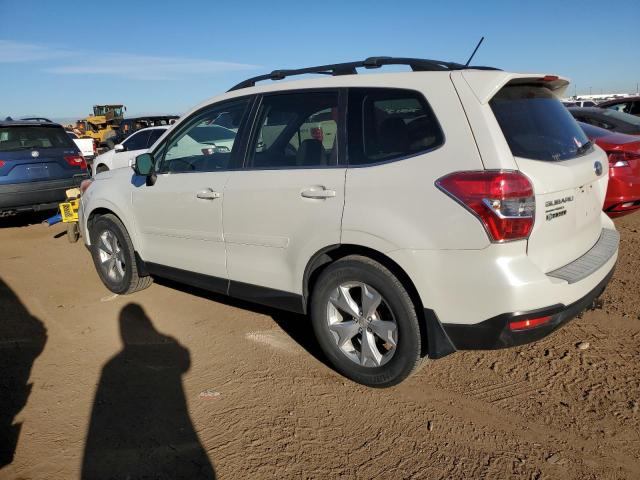 JF2SJAPC1EH531813 - 2014 SUBARU FORESTER 2.5I TOURING WHITE photo 2