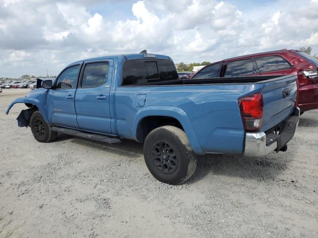 3TMBZ5DNXKM022170 - 2019 TOYOTA TACOMA DOUBLE CAB BLUE photo 2