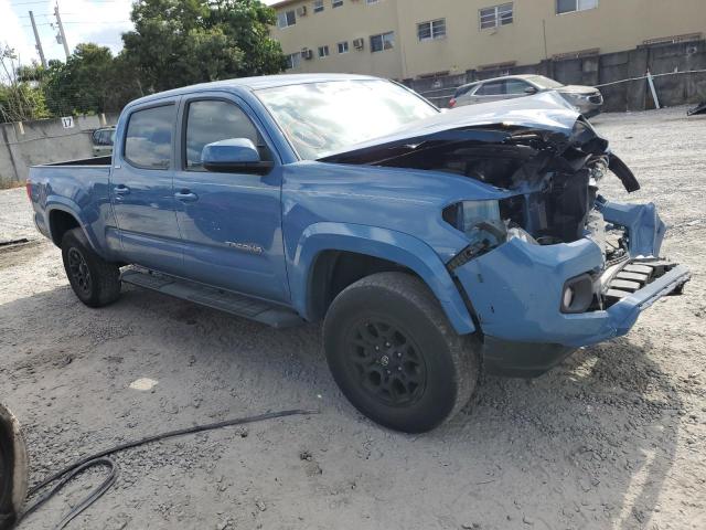 3TMBZ5DNXKM022170 - 2019 TOYOTA TACOMA DOUBLE CAB BLUE photo 4