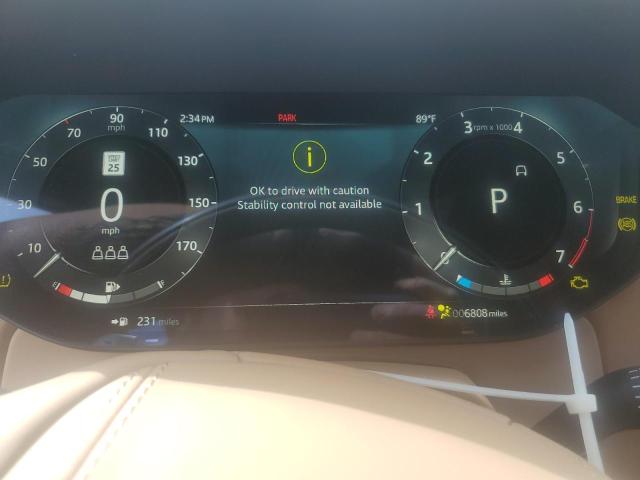 SALKP9E73PA056297 - 2023 LAND ROVER RANGE ROVE SE BLACK photo 9