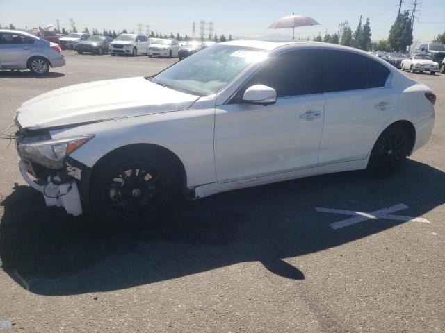 JN1EV7BPXMM703679 - 2021 INFINITI Q50 LUXE WHITE photo 1