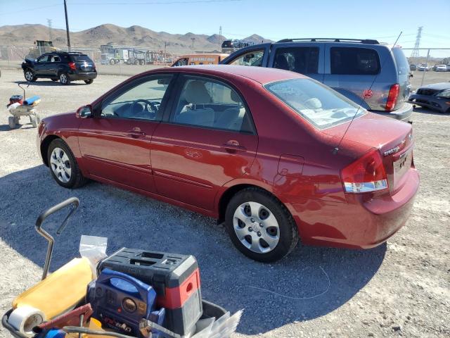 KNAFE121285570939 - 2008 KIA SPECTRA EX BURGUNDY photo 2