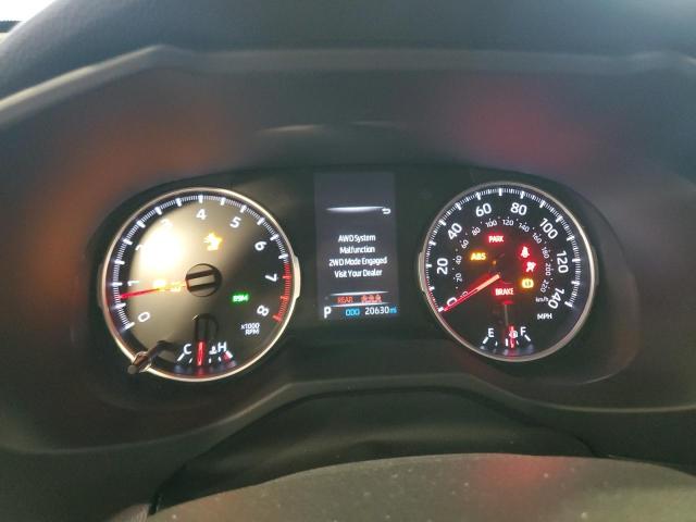 2T3G1RFV2NW321138 - 2022 TOYOTA RAV4 LE Արծաթագույն լուսանկար 9