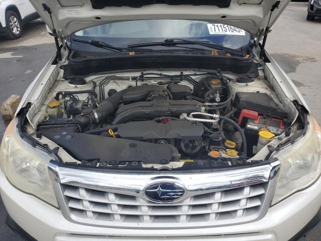 JF2SHADCXBH713764 - 2011 SUBARU FORESTER 2.5X PREMIUM WHITE photo 12