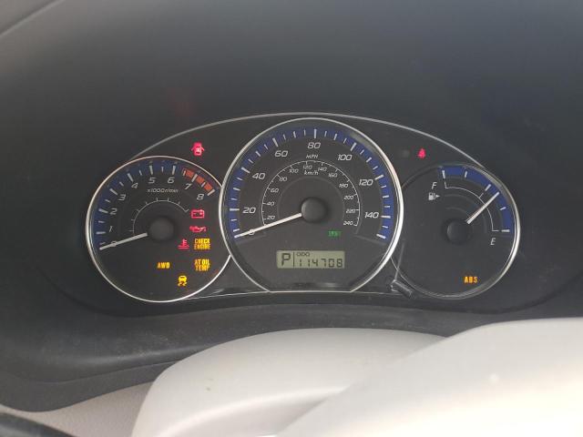 JF2SHADCXBH713764 - 2011 SUBARU FORESTER 2.5X PREMIUM WHITE photo 9