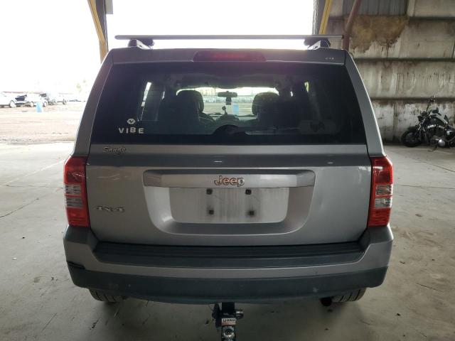 1C4NJRBBXED815943 - 2014 JEEP PATRIOT SPORT GRAY photo 6