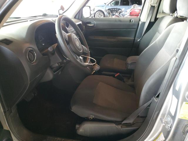 1C4NJRBBXED815943 - 2014 JEEP PATRIOT SPORT GRAY photo 7