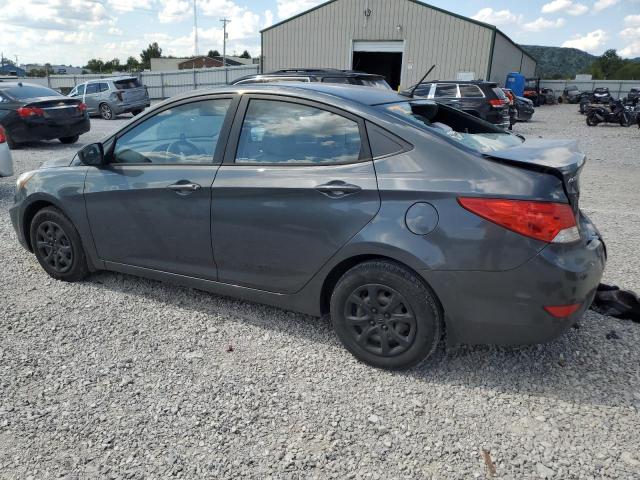 KMHCT4AE4DU415323 - 2013 HYUNDAI ACCENT GLS GRAY photo 2