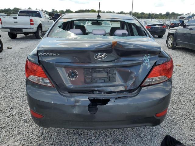 KMHCT4AE4DU415323 - 2013 HYUNDAI ACCENT GLS GRAY photo 6