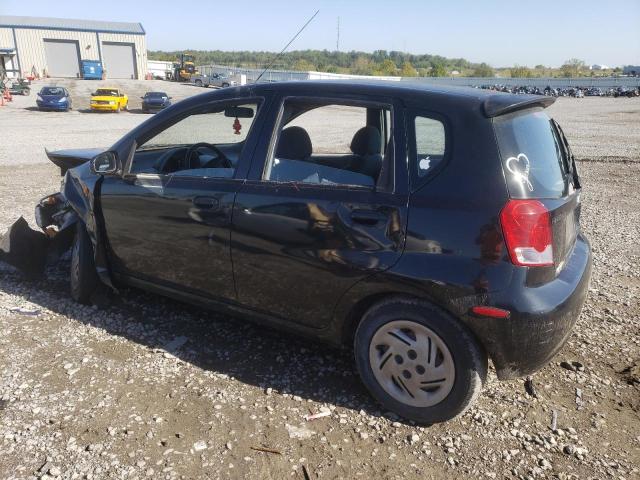 KL1TJ62634B201603 - 2004 CHEVROLET AVEO LS BLACK photo 2