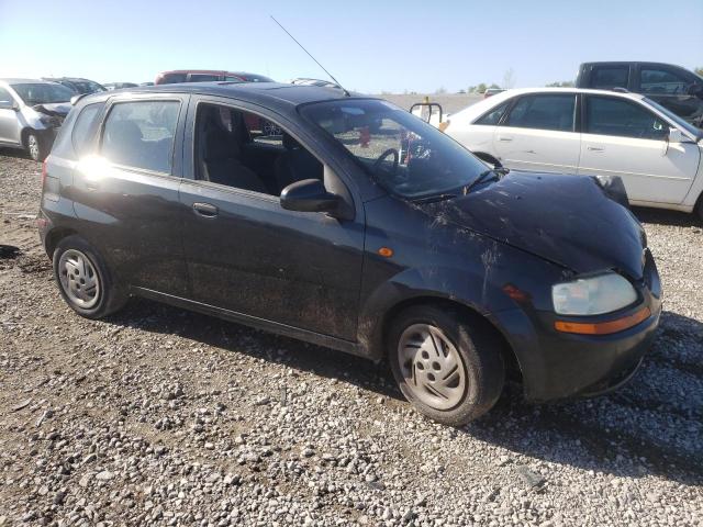 KL1TJ62634B201603 - 2004 CHEVROLET AVEO LS BLACK photo 4