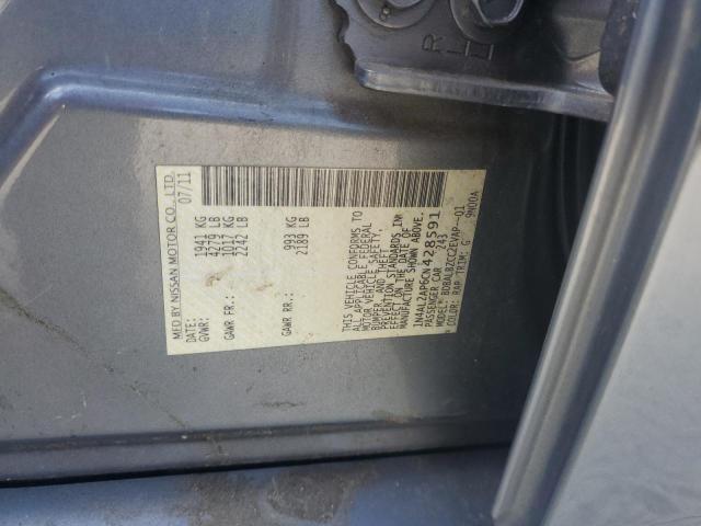 1N4AL2AP6CN428591 - 2012 NISSAN ALTIMA BASE ლურჯი ფოტო 12