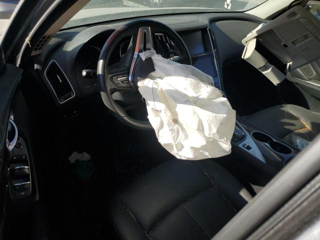 JN1EV7AR6JM611824 - 2018 INFINITI Q50 LUXE SILVER photo 8