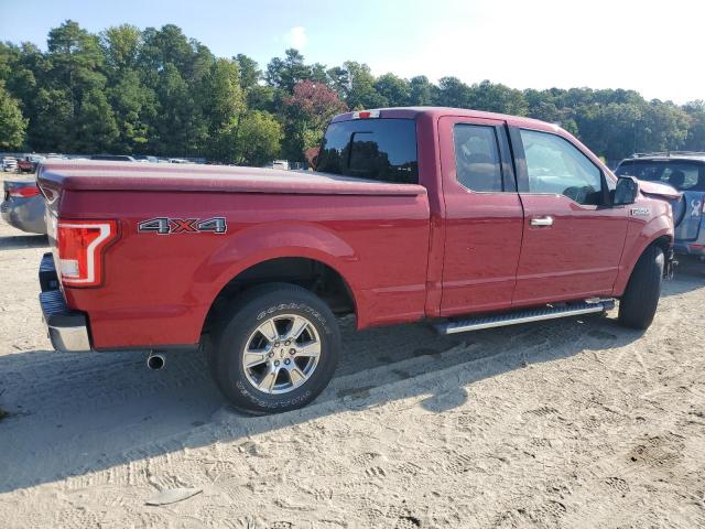 1FTFX1EF4GFB49432 - 2016 FORD F150 SUPER CAB RED photo 3