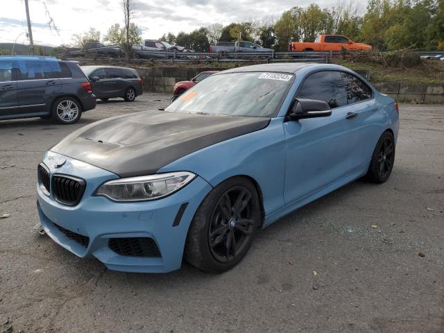 WBA1J9C53GV696649 - 2016 BMW M235XI BLUE photo 1