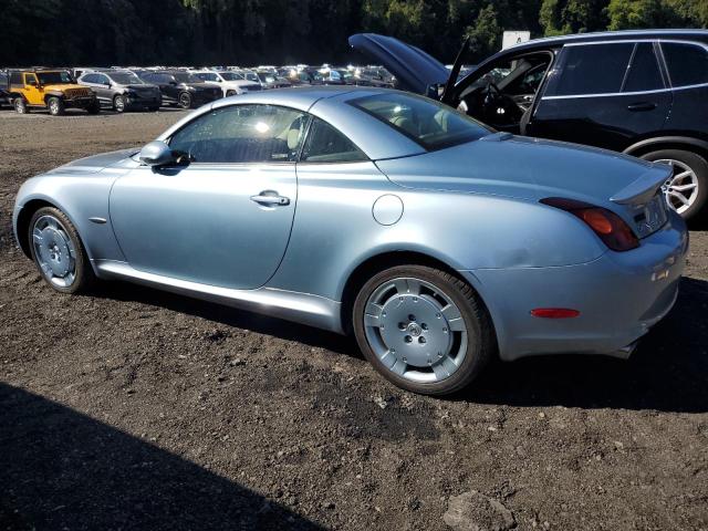 JTHFN48Y240049248 - 2004 LEXUS SC 430 BLUE photo 2