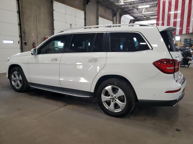4JGDF6EE6JB048949 - 2018 MERCEDES-BENZ GLS 450 4MATIC WHITE photo 2