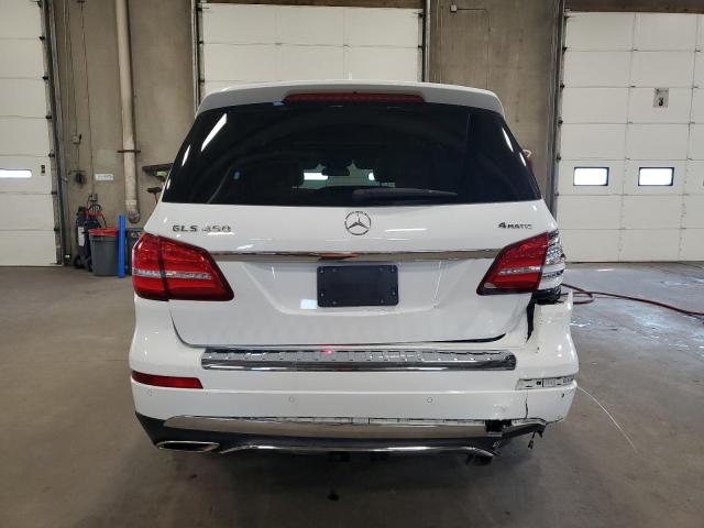 4JGDF6EE6JB048949 - 2018 MERCEDES-BENZ GLS 450 4MATIC WHITE photo 6