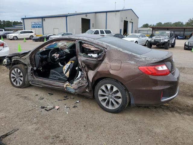 1HGCT1B86EA015232 - 2014 HONDA ACCORD EXL BROWN photo 2