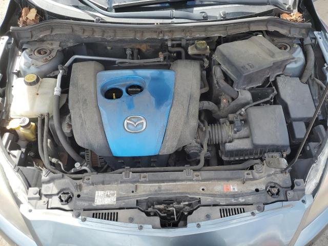JM1BL1UP7D1787185 - 2013 MAZDA 3 I TEAL photo 11