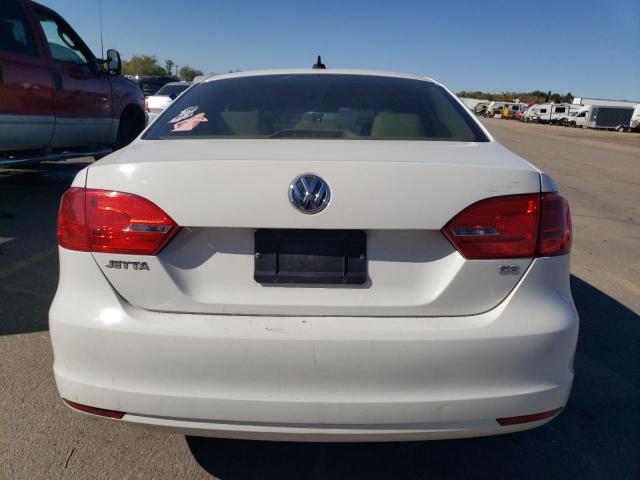 3VWD17AJ6EM218458 - 2014 VOLKSWAGEN JETTA SE WHITE photo 6