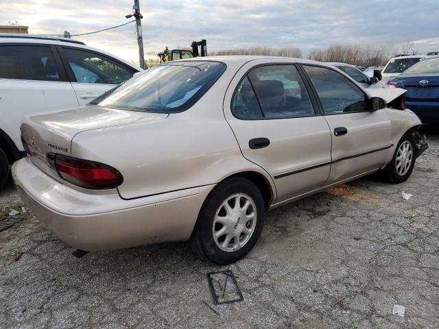 1Y1SK5263SZ077361 - 1995 GEO PRIZM BASE GOLD photo 3