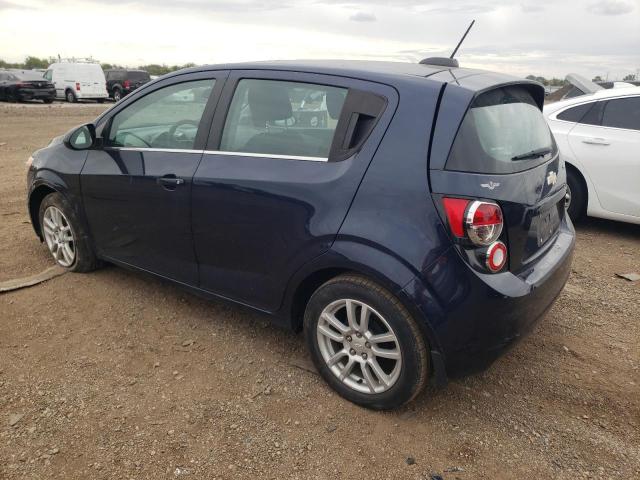 1G1JC6SB2F4170612 - 2015 CHEVROLET SONIC LT BLUE photo 2