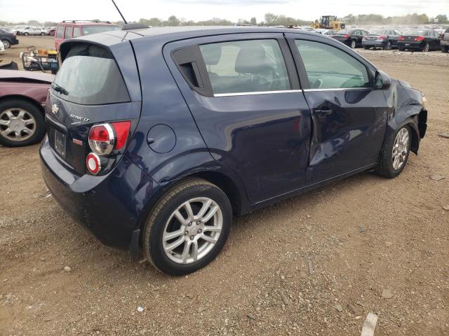 1G1JC6SB2F4170612 - 2015 CHEVROLET SONIC LT BLUE photo 3