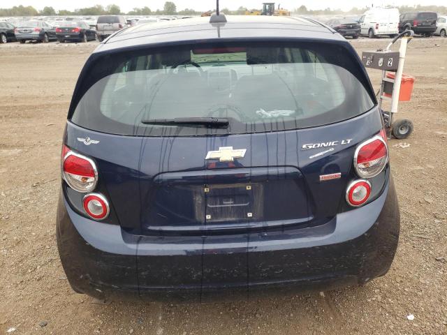 1G1JC6SB2F4170612 - 2015 CHEVROLET SONIC LT BLUE photo 6