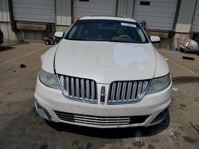 1LNHL9FT6BG600706 - 2011 LINCOLN MKS WHITE photo 5