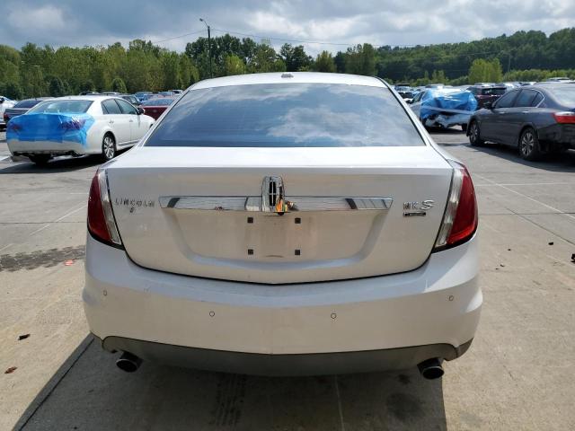 1LNHL9FT6BG600706 - 2011 LINCOLN MKS WHITE photo 6