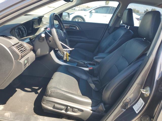 1HGCR2F81HA169785 - 2017 HONDA ACCORD EXL GRAY photo 7