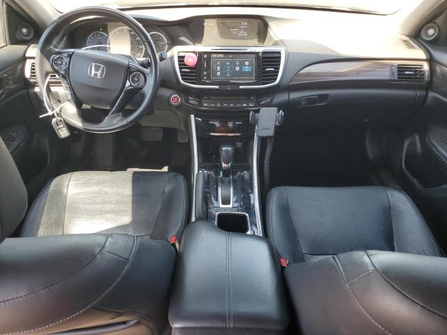 1HGCR2F81HA169785 - 2017 HONDA ACCORD EXL GRAY photo 8