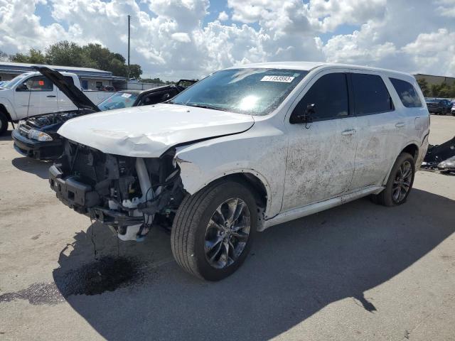 1C4RDHDG6LC296694 - 2020 DODGE DURANGO GT WHITE photo 1