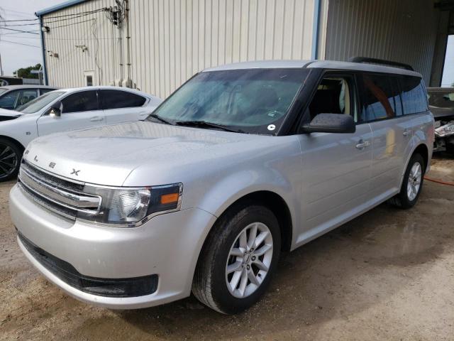 2FMGK5B85JBA14688 - 2018 FORD FLEX SE SILVER photo 1