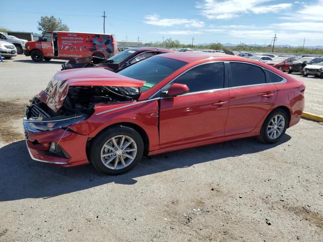 5NPE24AF0KH818831 - 2019 HYUNDAI SONATA SE RED photo 1