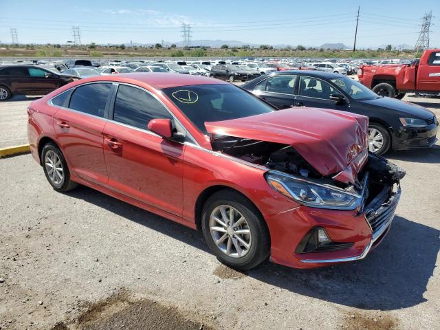 5NPE24AF0KH818831 - 2019 HYUNDAI SONATA SE RED photo 4