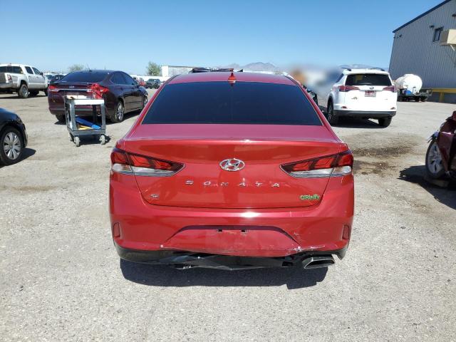 5NPE24AF0KH818831 - 2019 HYUNDAI SONATA SE RED photo 6